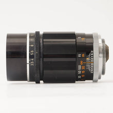 画像をギャラリービューアに読み込む, キヤノン Canon 135mm F3.5 ライカ L39 マウント