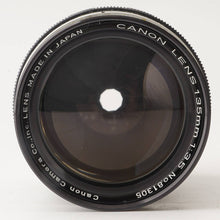 画像をギャラリービューアに読み込む, キヤノン Canon 135mm F3.5 ライカ L39 マウント