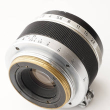 画像をギャラリービューアに読み込む, キヤノン Canon 35mm F2.8 ライカ L39 マウント