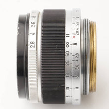 画像をギャラリービューアに読み込む, キヤノン Canon 35mm F2.8 ライカ L39 マウント