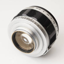 画像をギャラリービューアに読み込む, キヤノン Canon 50mm F1.2 ライカ L39マウント