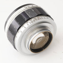 画像をギャラリービューアに読み込む, キヤノン Canon 50mm F1.2 ライカ L39マウント