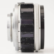 画像をギャラリービューアに読み込む, キヤノン Canon 50mm F1.2 ライカ L39マウント