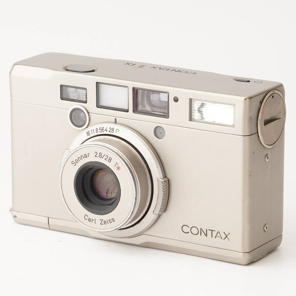 A8762 Contax T ix Carl Zeiss Sonnarレンズ コンタックス Contax T ix / Carl Zeiss Sonnar T* 28mm F2.8
