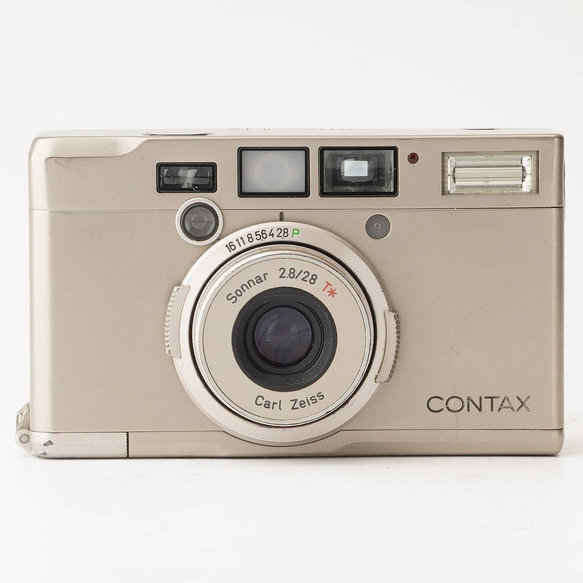 CONTAX T2 フィルムカメラ Carl Zeiss Sonnar 28mm Contax T2 Silver Boxed - Japan Camera Hunter