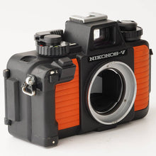 画像をギャラリービューアに読み込む, ニコン Nikon Nikonos-V 水中フィルムカメラ オレンジ