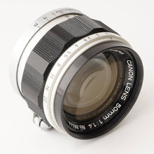 Load image into Gallery viewer, Canon 50mm f/1.4 Leica screw mount
