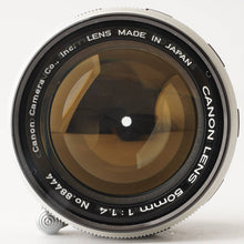 Load image into Gallery viewer, Canon 50mm f/1.4 Leica screw mount