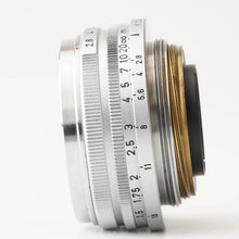 画像をギャラリービューアに読み込む, キヤノン Canon 28mm F2.8 ライカ L39 マウント