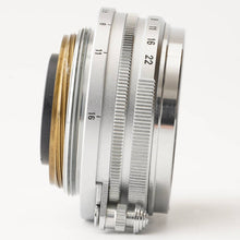 画像をギャラリービューアに読み込む, キヤノン Canon 28mm F2.8 ライカ L39 マウント