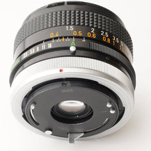 画像をギャラリービューアに読み込む, キヤノン Canon FD 28mm F3.5 S.C.