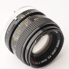 画像をギャラリービューアに読み込む, キヤノン Canon FD 50mm F1.4 S.S.C