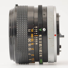 画像をギャラリービューアに読み込む, キヤノン Canon FD 50mm F1.4 S.S.C