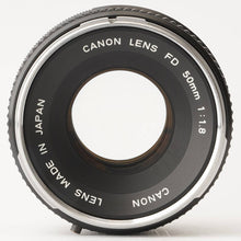 画像をギャラリービューアに読み込む, キヤノン Canon FD 50mm F1.8