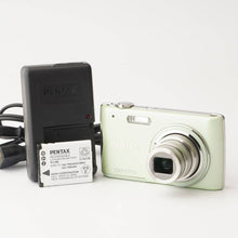 画像をギャラリービューアに読み込む, ペンタックス Pentax Optio P80 グリーン