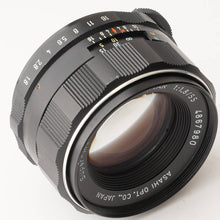 画像をギャラリービューアに読み込む, ペンタックス Pentax Asahi Super Multi Coated タクマー Takumar 55mm F1.8 M42 マウント