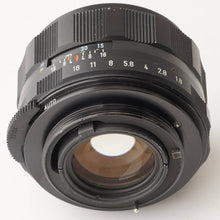 画像をギャラリービューアに読み込む, ペンタックス Pentax Asahi Super Multi Coated タクマー Takumar 55mm F1.8 M42 マウント