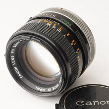 画像をギャラリービューアに読み込む, キヤノン Canon FD 50mm F1.4 S.S.C FDマウント