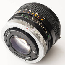 画像をギャラリービューアに読み込む, キヤノン Canon FD 50mm F1.4 S.S.C FDマウント