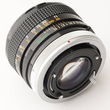 画像をギャラリービューアに読み込む, キヤノン Canon FD 50mm F1.4 S.S.C FDマウント