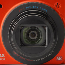 画像をギャラリービューアに読み込む, ペンタックス Pentax Optio RZ18 メタリックオレンジ 18x 光学ズーム