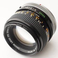 画像をギャラリービューアに読み込む, キヤノン Canon FTb QL / FD 50mm F1.4 S.S.C