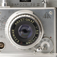画像をギャラリービューアに読み込む, サモカ Samoca 35 III Anastigmat G.Ezumar 50mm F3.5