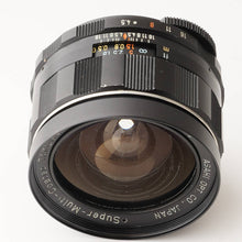 画像をギャラリービューアに読み込む, ペンタックス Asahi Pentax Super-Multi-Coated タクマー TAKUMAR 20mm F4.5 M42マウント