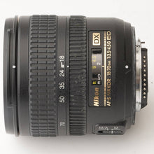 画像をギャラリービューアに読み込む, ニコン Nikon DX AF-S NIKKOR 18-70mm F3.5-4.5 G ED Fマウント