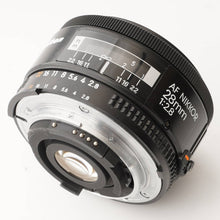 画像をギャラリービューアに読み込む, ニコン Nikon AF NIKKOR 28mm F2.8