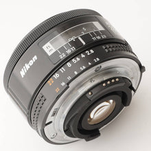 画像をギャラリービューアに読み込む, ニコン Nikon AF NIKKOR 28mm F2.8