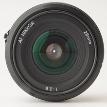 画像をギャラリービューアに読み込む, ニコン Nikon AF NIKKOR 28mm F2.8