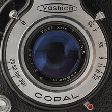 画像をギャラリービューアに読み込む, ヤシカ Yashica YashicaFlex 新A型/ Yashikor 80mm F3.5