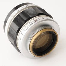 画像をギャラリービューアに読み込む, キヤノン Canon 50mm F1.4 ライカ L39 マウント