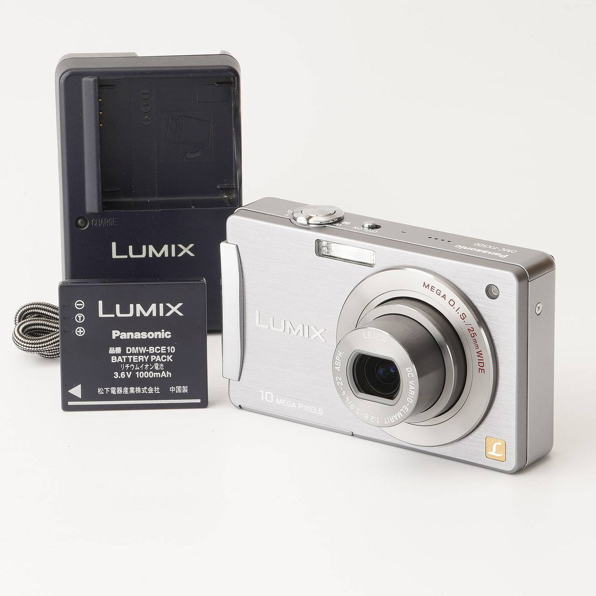 Panasonic LUMIX DMC-FX500 Stone Silver – Natural Camera