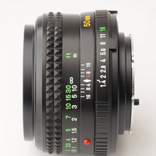 画像をギャラリービューアに読み込む, ミノルタ Minolta MD Rokkor 50mm F1.4