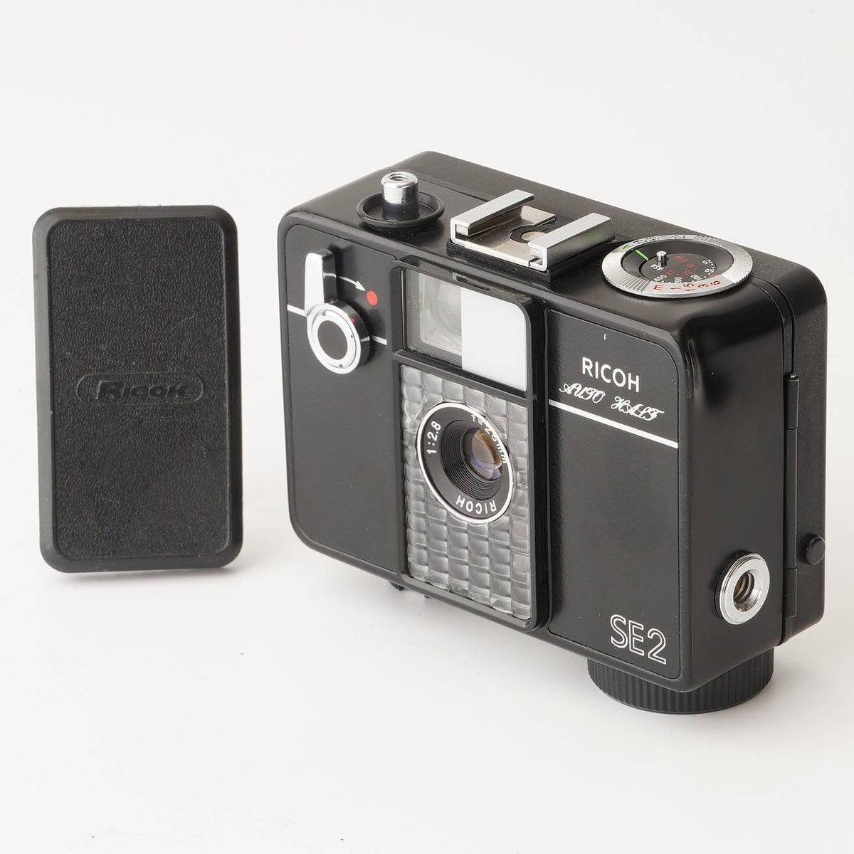 【完動品】　RICOH AUTO HALF SE2 ブラック　モルト新品 完動品】 RICOH AUTO HALF SE2 ブラック モルト新品 - メルカリ