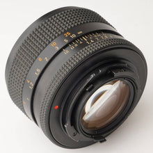 画像をギャラリービューアに読み込む, コンタックス Contax Carl Zeiss ツァイス Planar T* 50mm F1.4 AEJ