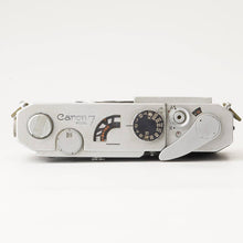 画像をギャラリービューアに読み込む, キヤノン Canon Model 7 35mm レンジファインダー フィルムカメラ
