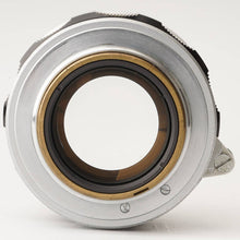 画像をギャラリービューアに読み込む, キヤノン Canon 50mm F1.4 ライカ L39 マウント