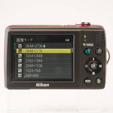 画像をギャラリービューアに読み込む, ニコン Nikon COOLPIX L23 レッド