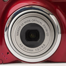 画像をギャラリービューアに読み込む, ニコン Nikon COOLPIX L23 レッド