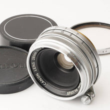 画像をギャラリービューアに読み込む, キヤノン Canon 28mm F2.8 ライカ L39 マウント