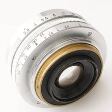 画像をギャラリービューアに読み込む, キヤノン Canon 28mm F2.8 ライカ L39 マウント