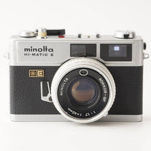 画像をギャラリービューアに読み込む, ミノルタ Minolta HI-MATIC E Rokkor-QF 40mm F1.7