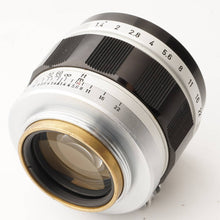 画像をギャラリービューアに読み込む, キヤノン Canon 50mm F1.4 ライカ L39 マウント