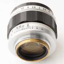 画像をギャラリービューアに読み込む, キヤノン Canon 50mm F1.4 ライカ L39 マウント