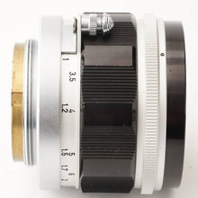 画像をギャラリービューアに読み込む, キヤノン Canon 50mm F1.4 ライカ L39 マウント