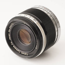 画像をギャラリービューアに読み込む, キヤノン Canon 50mm F2.8 ライカ L39 マウント