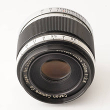 画像をギャラリービューアに読み込む, キヤノン Canon 50mm F2.8 ライカ L39 マウント